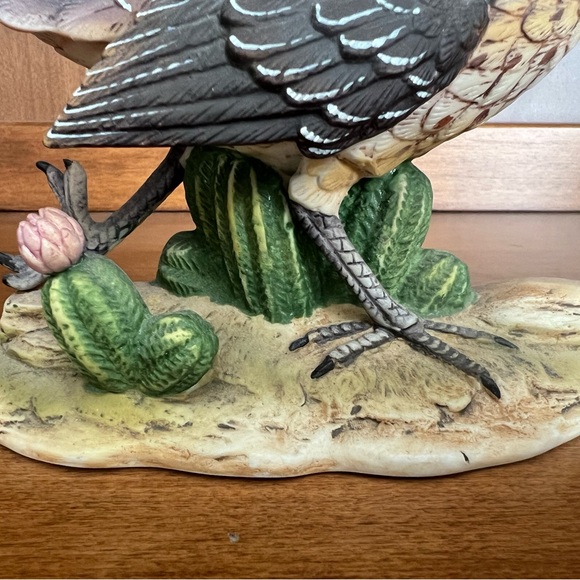 Vintage Roadrunner by Andrea Handcrafted porcelain Bird Figurine - Picture 2 of 5
